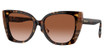 Burberry Eyeglasses BE4393 MERYL DARK HAVANA/CHECK BROWN/405313