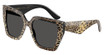 DOLCE & GABBANA Eyeglasses DG4438 LEO BROWN ON BLACK/316387