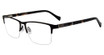 Lucky Brand Eyeglasses VLBD320 Black 0BLA
