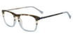 Lucky Brand Eyeglasses VLBD830 Olive/Crystal Gradient 0OLI