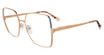 Yalea Eyeglasses VYA088 Rose Gold 08FC
