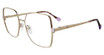 Yalea Eyeglasses VYA088 Silver 08FE