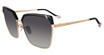 Yalea Eyeglasses SYA100 Black/Gold 0300