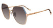 Yalea Eyeglasses SYA101 Blue/Gold 08FC