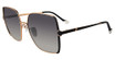 Yalea Eyeglasses SYA102 Black/Rose Gold 8FCY