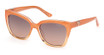 Guess? Eyeglasses GU7878 orange/other / gradient brown/44F