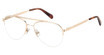 Fossil Eyeglasses FOS 7153/G LGH GOLD L/03YG