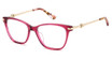 Juicy Couture Eyeglasses JU 242/G RED PLUM R/01RP