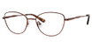 Liz Claiborne Eyeglasses L 468T LT BROWN L/0TUI