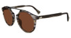 John Varvatos Eyeglasses SJV568 Grey Horn 0GRY