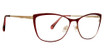 Trina Turk Eyeglasses Raleigh Burgundy/BRG