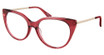 Derek Lam Eyeglasses HOLLIE PLUM CRYSTAL/PLUM