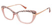 BETSEY JOHNSON Eyeglasses COOL CAT Pink/PNK
