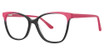 Vavoom/Vivian Morgan Eyeglasses 8113 Hot Pink / Black