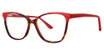 Vavoom/Vivian Morgan Eyeglasses 8113 Red / Tortoise