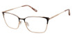 Lulu Guinness Eyeglasses L947 Black/rose gold/BLK