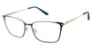 Lulu Guinness Eyeglasses L947 Teal/TEA