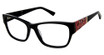 Isaac Mizrahi New York Eyeglasses IM 30074 Black/BK