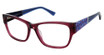 Isaac Mizrahi New York Eyeglasses IM 30074 Berry/BY