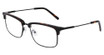 Marchon NYC Eyeglasses M-2028 SHINY TORTOISE/MATTE BLACK/240