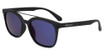 Columbia Eyeglasses C570SP SUN TREK MATTE BLACK/BLUE MIRROR/004