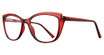 Affordable Designs Eyeglasses Jada Burgundy
