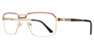 Eight to Eighty Eyewear Eyeglasses DEACON Brown Gold