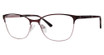 Adensco Eyeglasses AD 248 PLUM/00T7