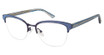KAY UNGER Eyeglasses K264 Navy/NAV