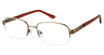 Caliber Eyeglasses HAN Antique Gold/GLD