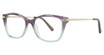 St. Moritz Eyewear Eyeglasses STM AURORA VIOLET AQUA