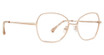 Trina Turk Eyeglasses Reece Rose/Gold/RGD