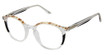 Kliik:denmark Eyeglasses K-751 CRYSTAL HORN BLACK/S413