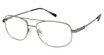 TITANflex Eyeglasses M1011 Shiny Gun Metal/GUN