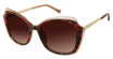 BETSEY JOHNSON Eyeglasses SMOKESHOW Brown/BRN