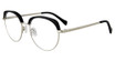 Lucky Brand Eyeglasses VLBD129 Silver/Black 0SIL