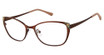 Isaac Mizrahi New York Eyeglasses IM 30077 Brown/BR