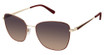Superflex Eyeglasses SFS-2008 CRANBERRY GOLD/S210