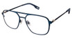 Evatik Eyeglasses EVATIK 9265 BLUE GUNMETAL/M101