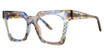 Times Square Eyeglasses TIMES SQUARE CRUSH BLUE BEIGE