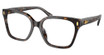 Ralph Eyeglasses RA7158U SHINY DARK HAVANA/5003