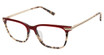 L.A.M.B. Eyeglasses LAUF128 red/RED