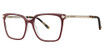 Via Spiga Eyeglasses Via Spiga Bria Red\Crystal