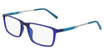 Flexon Eyeglasses FLEXON EP8021 SHINY CRYSTAL NAVY/420