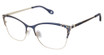 FYSH Eyeglasses FYSH 3728 NAVY BURGUNDY/S201