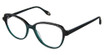 FYSH Eyeglasses FYSH 3729 EMERALD BLACK/S416