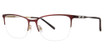 Vera Wang Eyeglasses Tasia Burgundy/BU Vera Wang Eyeglasses Tasia Burgundy/BU