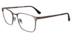 Police Eyeglasses VPLL65 Total Shiny Gunmetal 0568