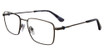 Police Eyeglasses VPLL69 Total Shiny Gunmetal 0568