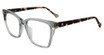 Yalea Eyeglasses VYA110 Transp. Grey 098Z